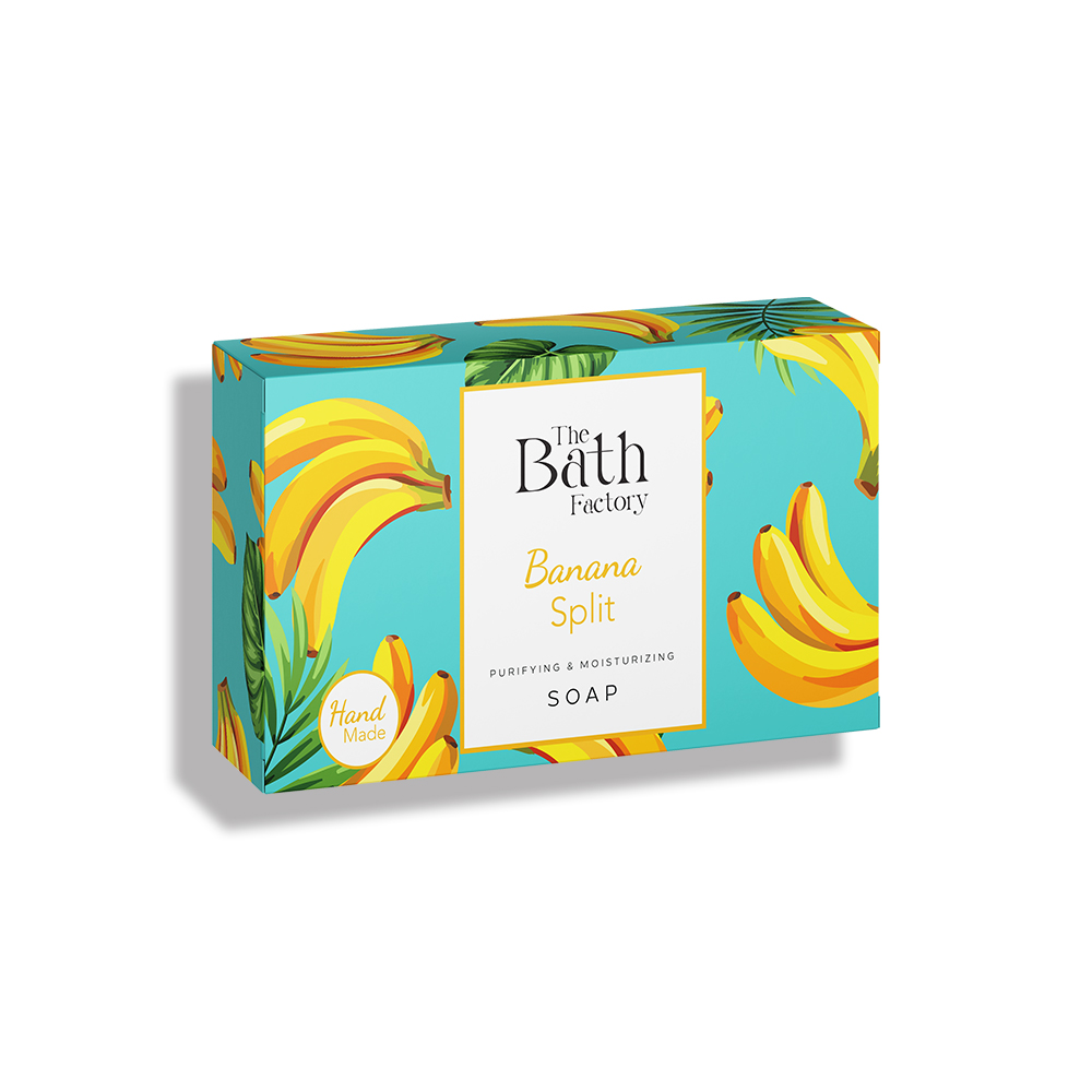 The Bath Factory Moisturizing Hand, Face and Body Soap - Banana