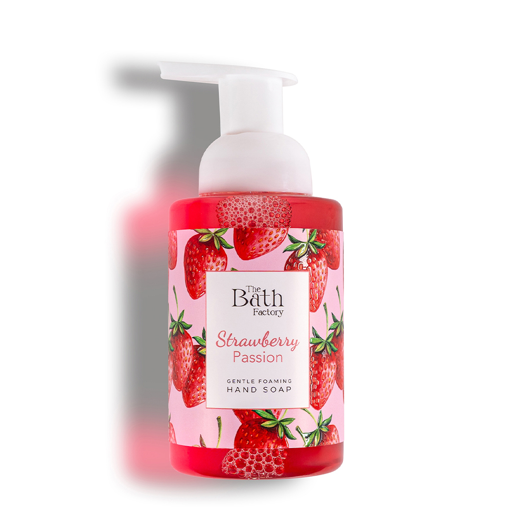 The Bath Factory Moisturizing Strawberry Foaming Soap 300 ML